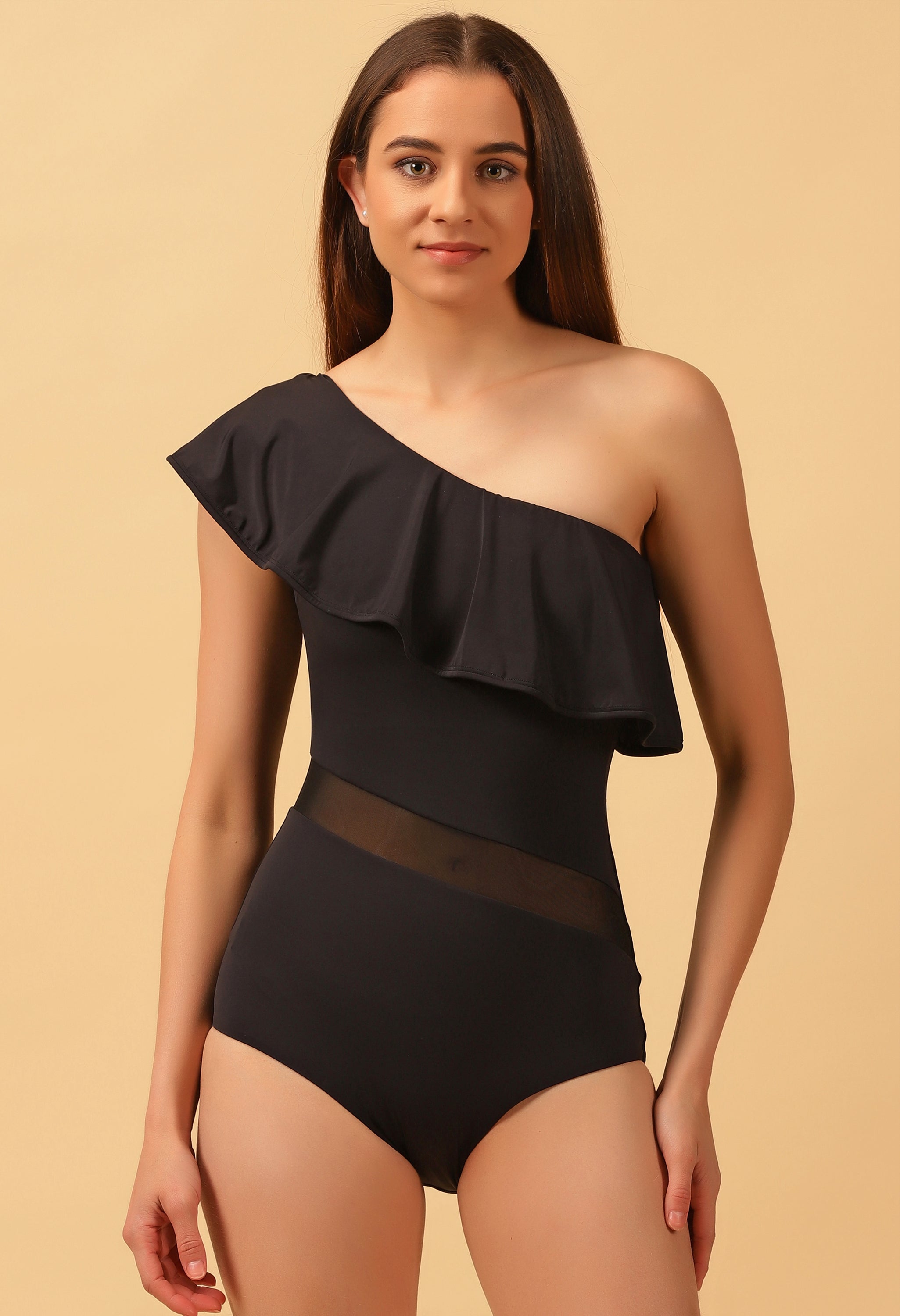 Night Ruffles Swimsuit
