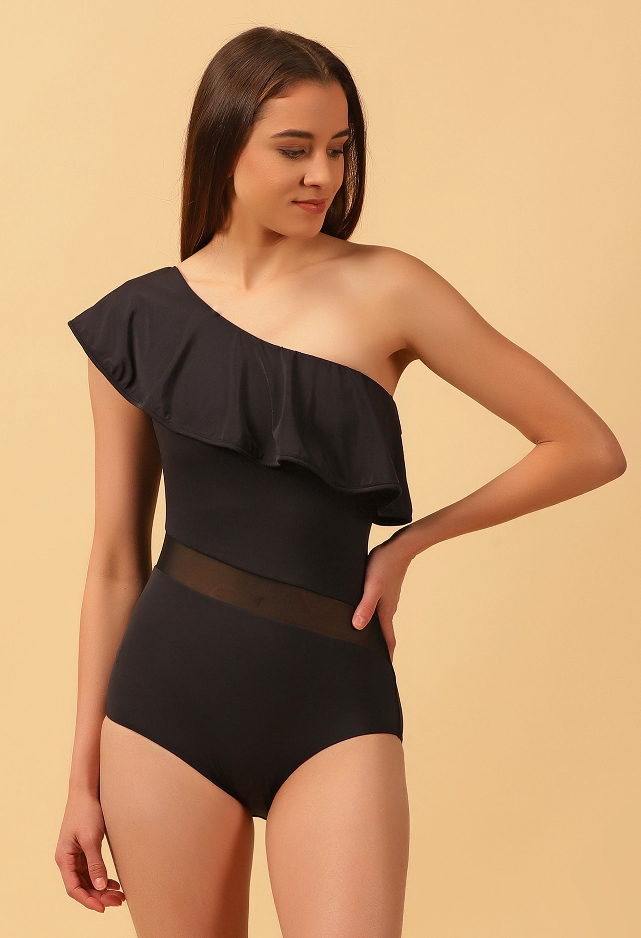 Night Ruffles Swimsuit