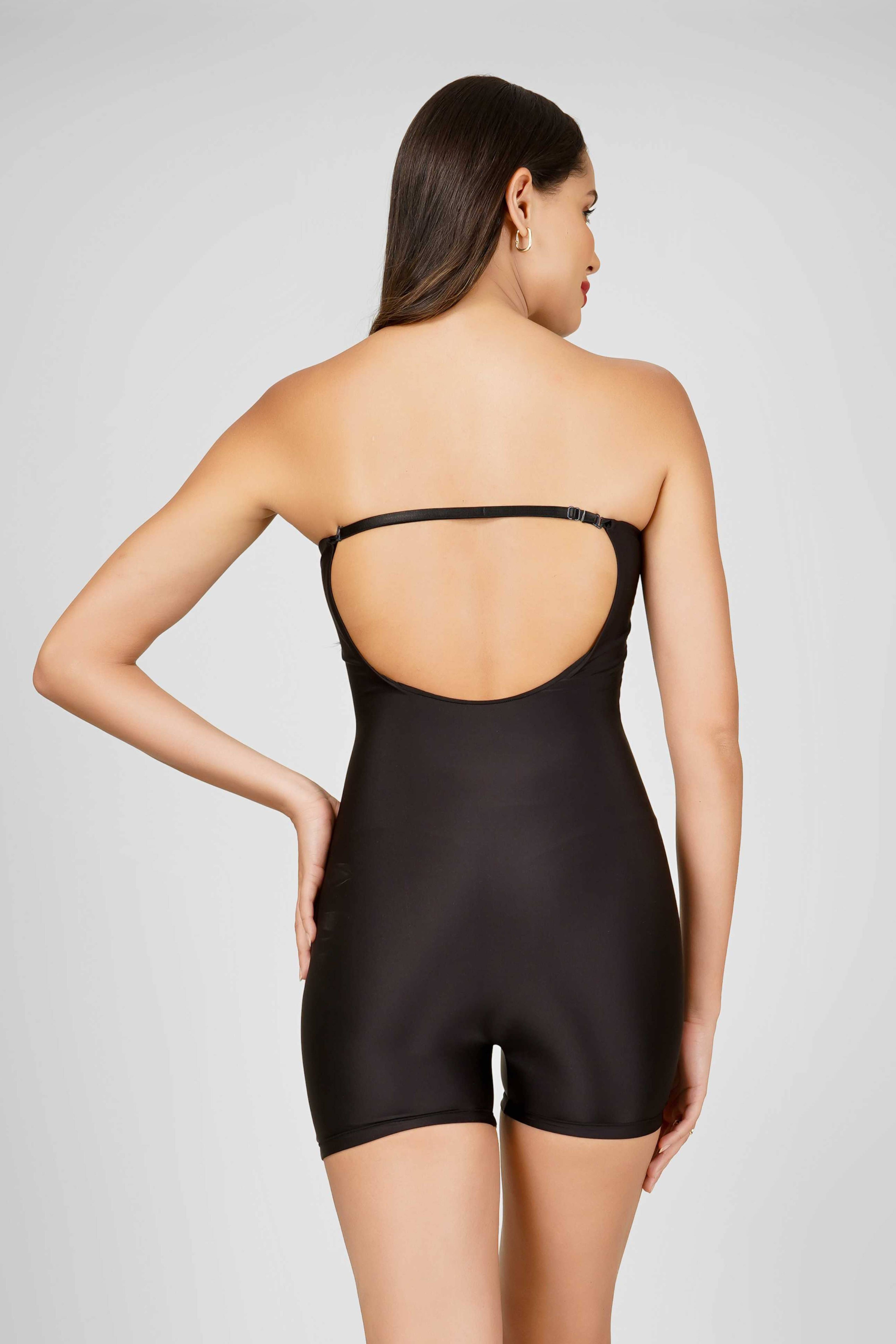 Strapless Sculpt Backless Jumper