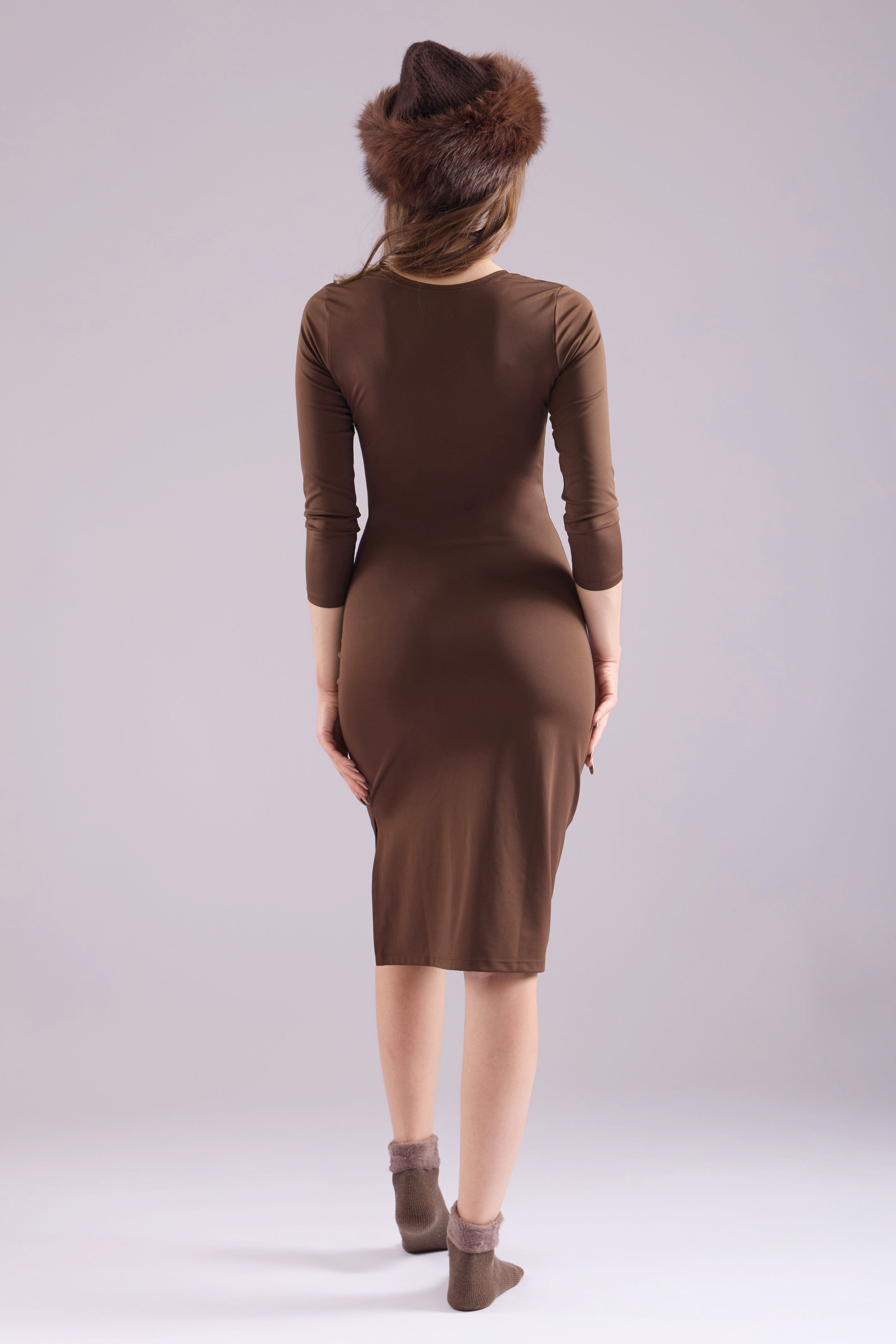 HEAT SYNC Thermal Midi Dress