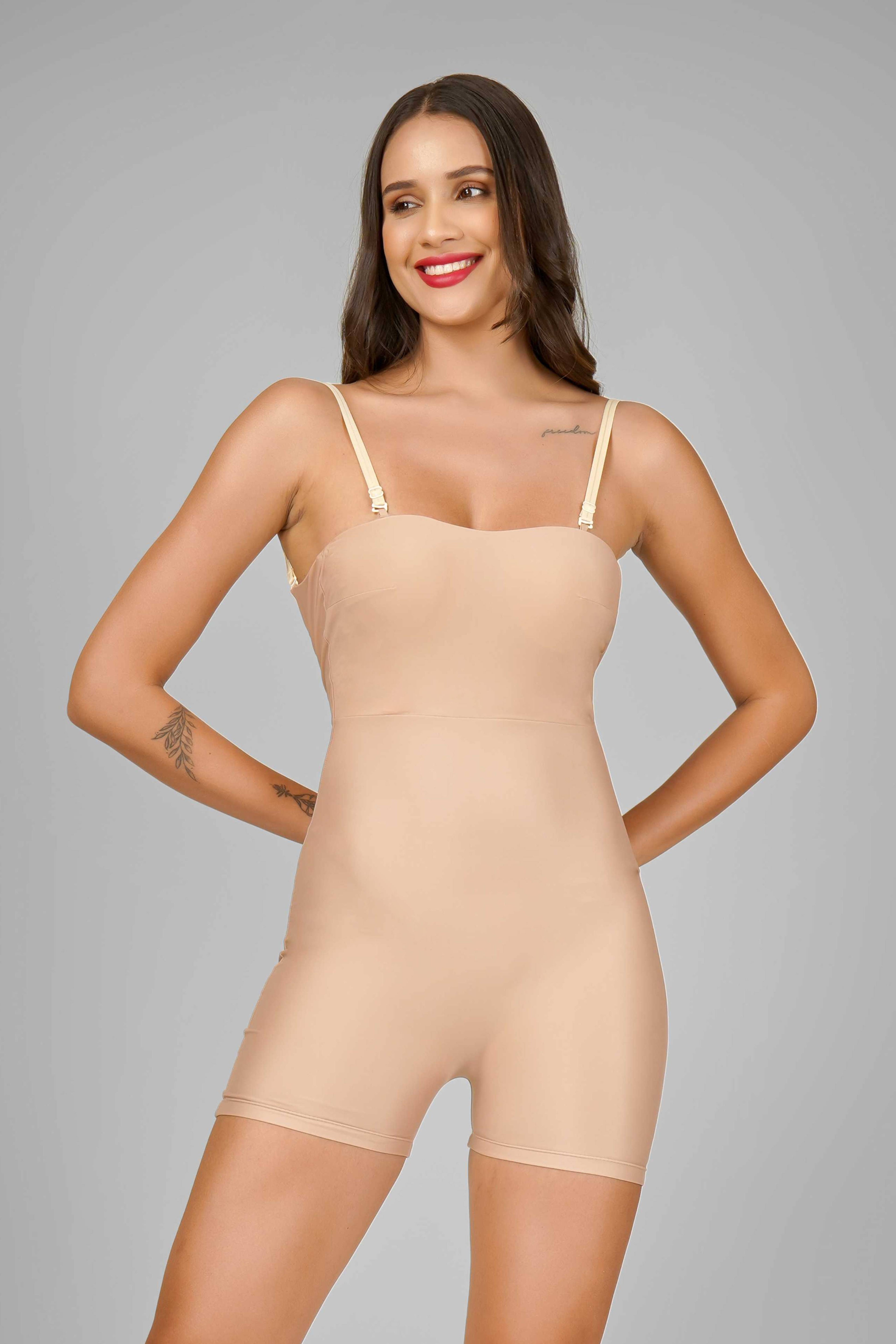 Strapless Sculpt Backless Jumper